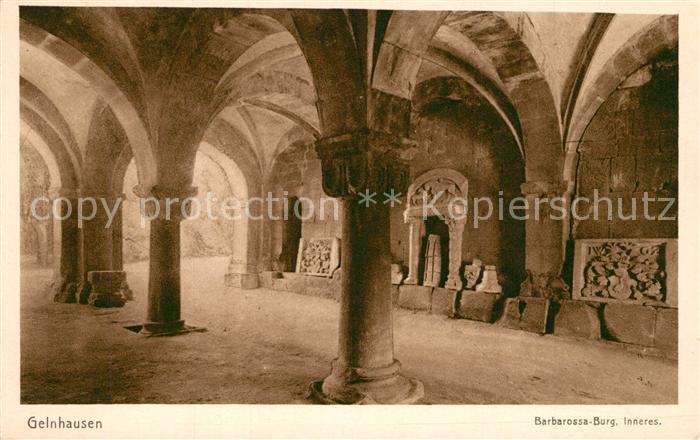 Gelnhausen Barbarossa Burg Inneres