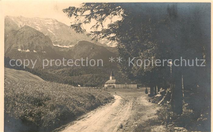 Ellmau Tirol Blick zum Schloss Alpen
