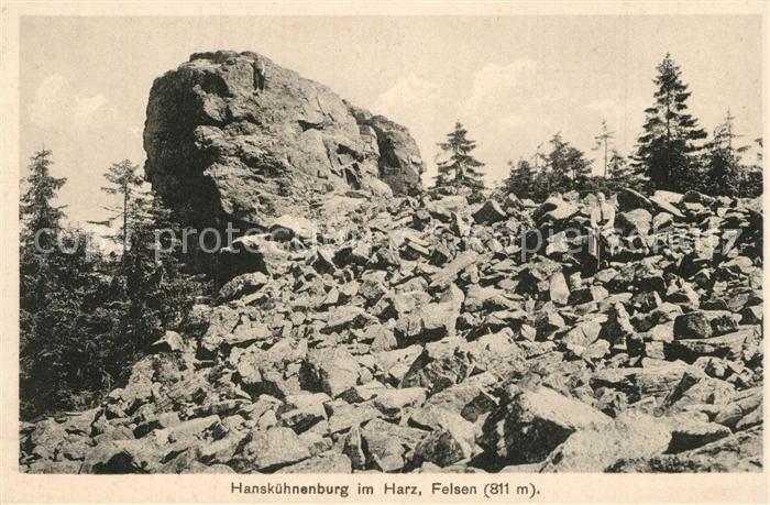 Hanskuehnenburg Felsen Natur