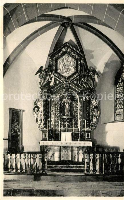 Niddatal Wallfahrtskirche Maria Sternbach Altar