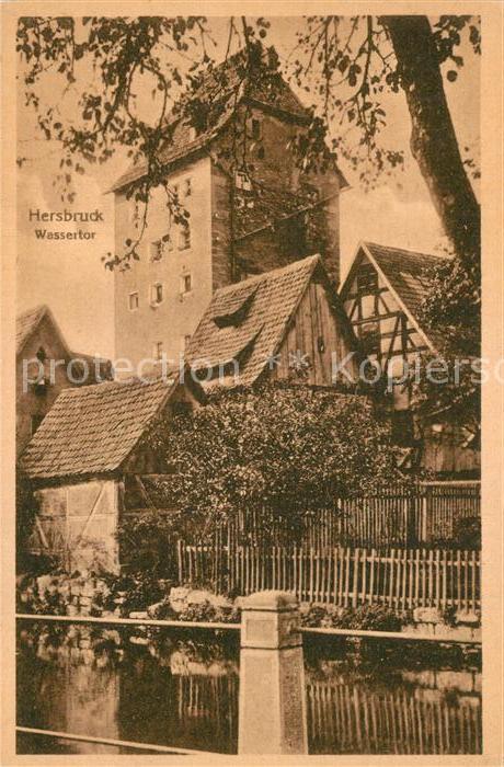 Hersbruck Bayern Wassertor