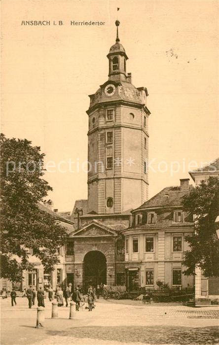 Ansbach Mittelfranken Herriedertor