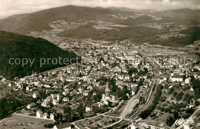 Schopfheim Wiesental Schweigmatt Fahrnau Schwarzwald Fliegeraufnahme