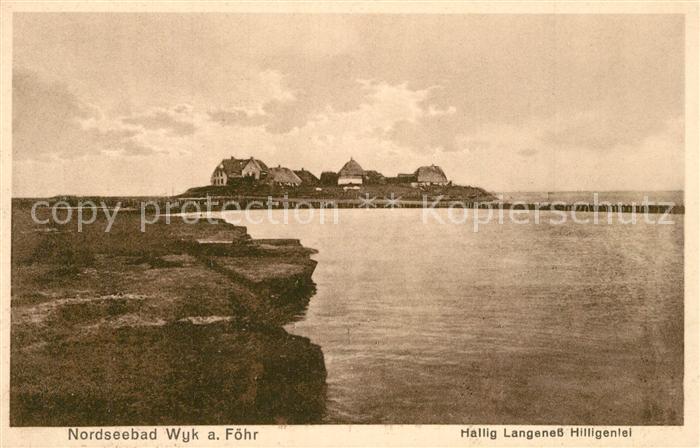 Wyk Foehr Hallig Langeness Hilligenlei