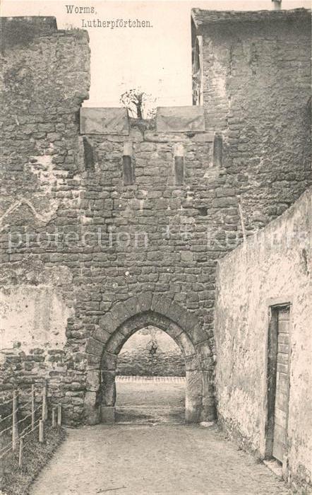 Worms Rhein Lutherpfoertchen