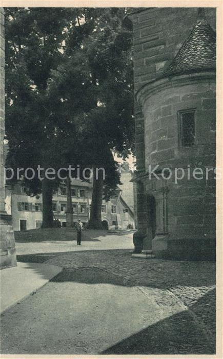 ueberlingen Bodensee Rathaus Eingang