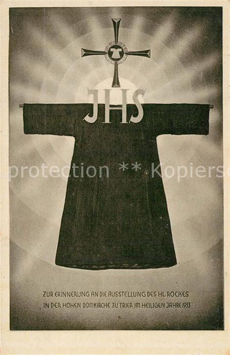 TRIER  CITY Erinnerungskarte Wallfahrt zum Heiligen Rock im Dom