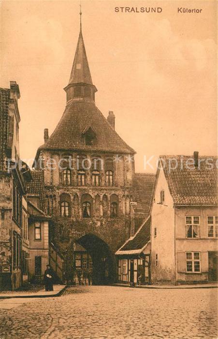 Stralsund Mecklenburg Vorpommern Kuetertor