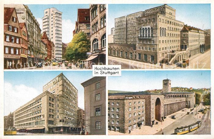 STUTTGART  CITY Hochbauten der Stadt