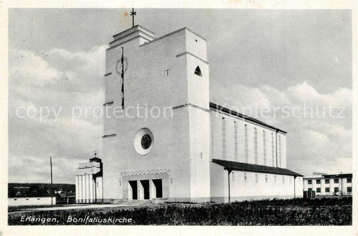 ERLANGEN Bayern Bonifatiuskirche