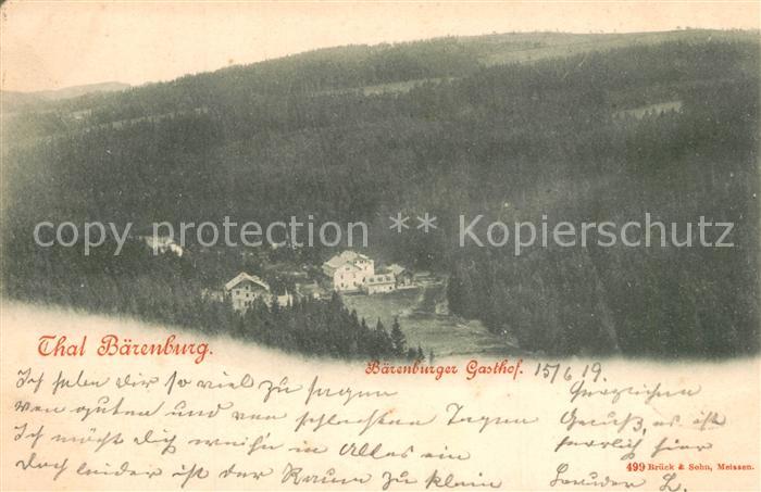Baerenburg Sachsen Talblick Baerenburger Gasthof