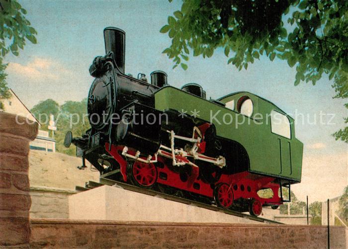 Eisenbahn Drachenfelsbahn in Königswinter Älteste