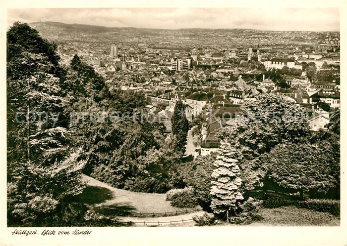 STUTTGART  CITY Stadtpanorama Blick vom Suender
