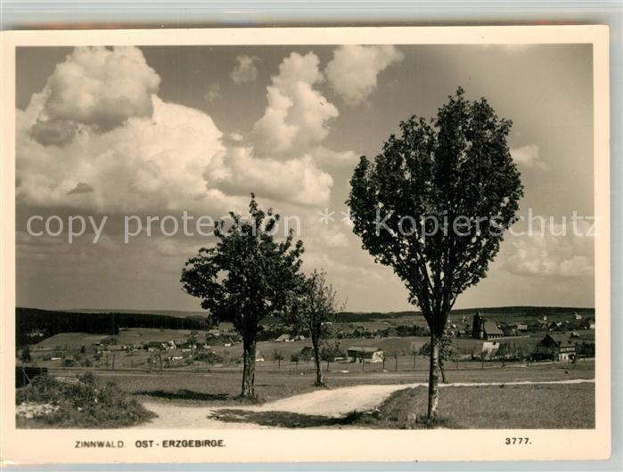 Zinnwald-Georgenfeld Landschaftspanorama