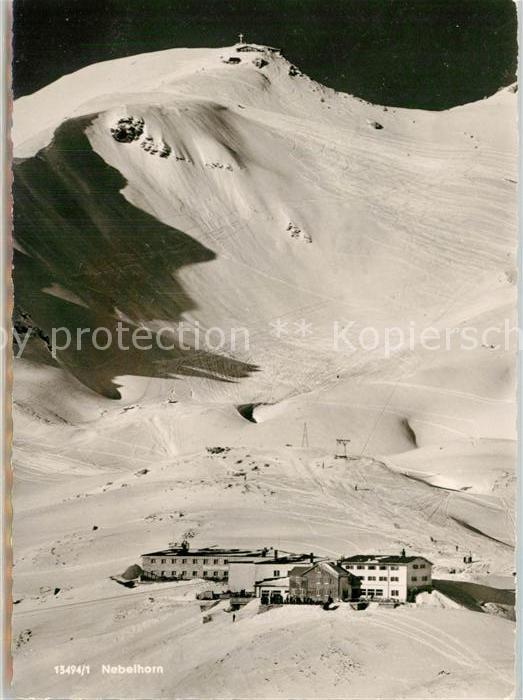 Nebelhorn Edmund Probsthaus Bergstation Berghotel Hoefatsblick Allgaeuer Alpen