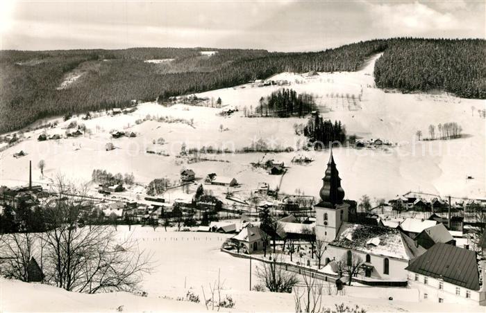 Warmensteinach Winterpanorama