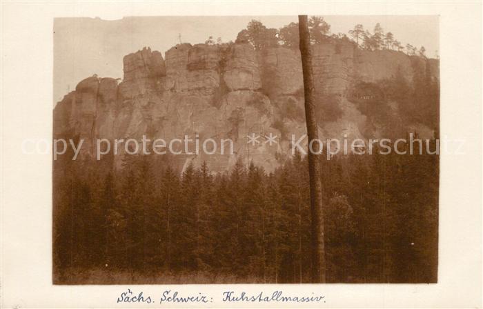 Saechsische Schweiz Kuhstallmassiv