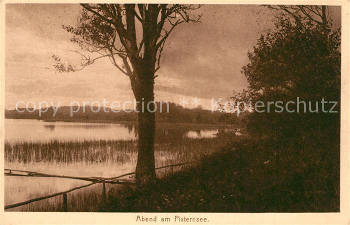 Pixternsee Abendpartie