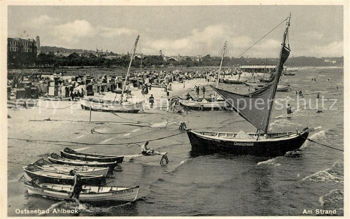 Ahlbeck Ostseebad Strandpartie