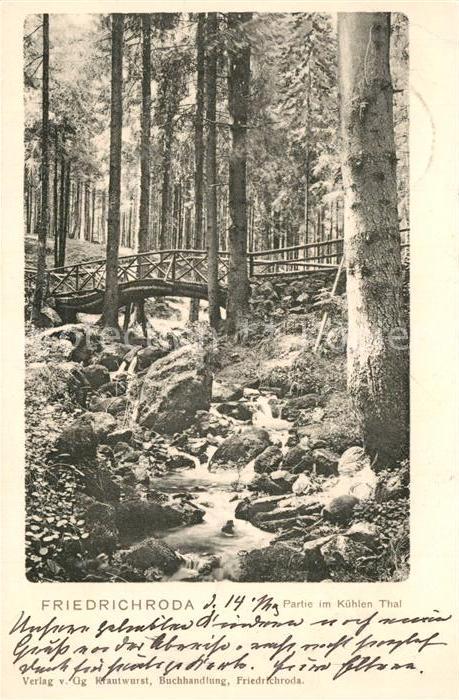Friedrichroda Partie im Kuehlen Tal