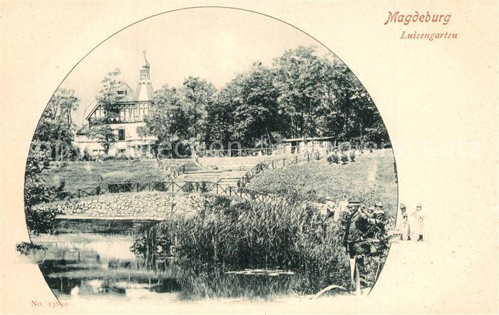 MAGDEBURG  CITY Luisengarten