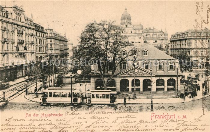 Frankfurt Main An der Hauptwache