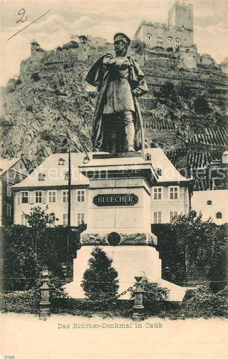 Caub Bluecher Denkmal