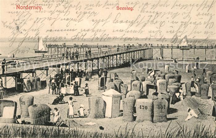 Norderney Nordseebad Seesteg