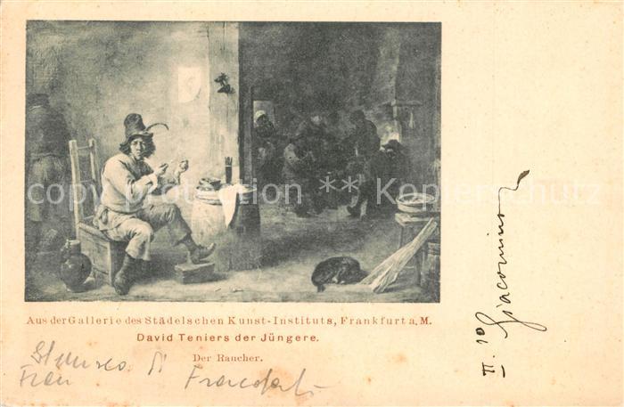 Frankfurt Main Der Raucher Gemaelde