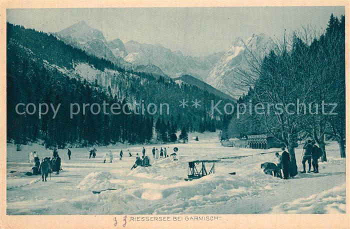 Riessersee Winterpanorama