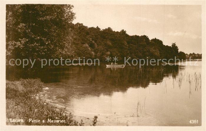 Loetzen Masuren Gizycko Partie am Mauersee