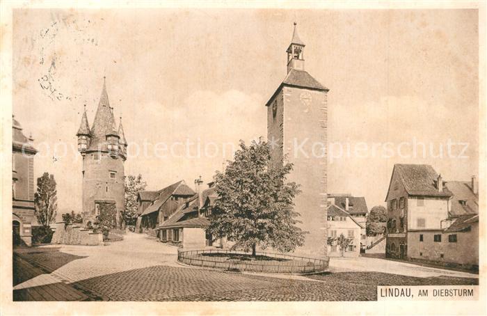 Lindau Bodensee Am Diebsturm