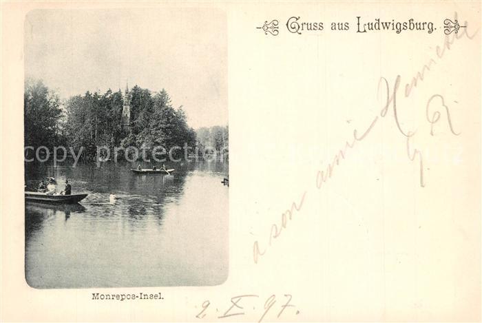 Ludwigsburg Wuerttemberg Monrepos Insel