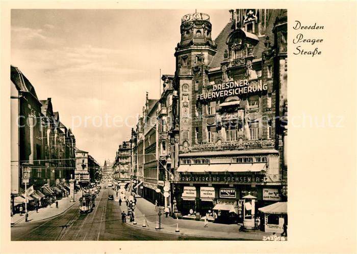 DRESDEN Elbe Prager Strasse