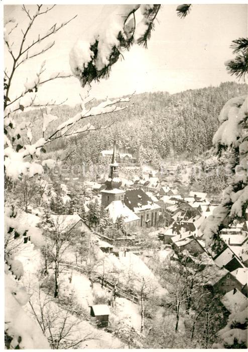 Bad Berneck Winterpanorama
