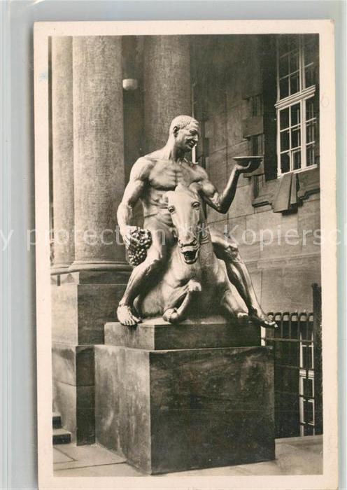 DRESDEN Elbe Esel vorm Ratsweinkeller