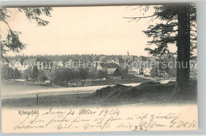 Koenigsfeld Schwarzwald Ortsansicht