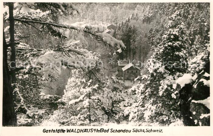 Bad Schandau Gaststaette Waldhaeusl