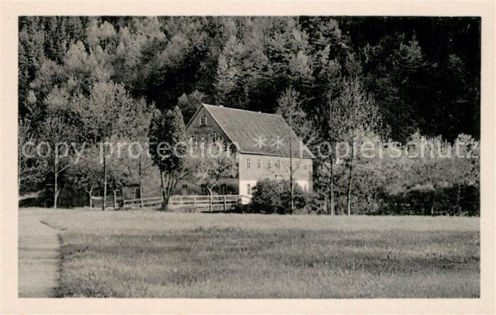 Bad Schandau Buttermilchmuehle im Sebnitztal