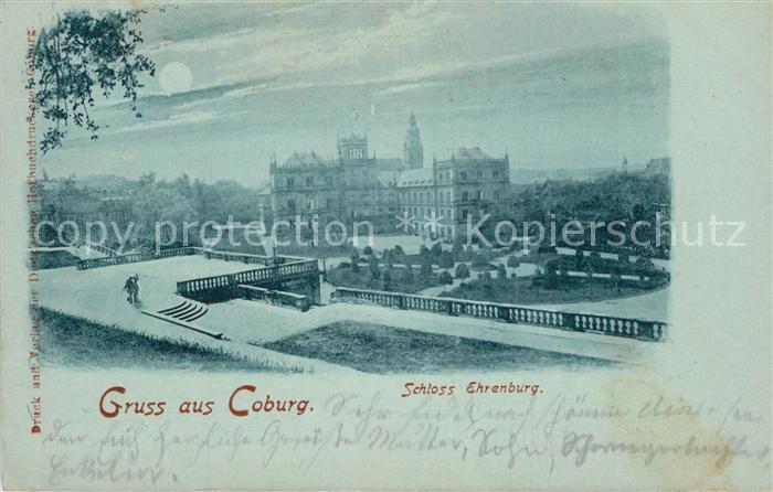 Coburg Bayern Schloss Ehrenburg