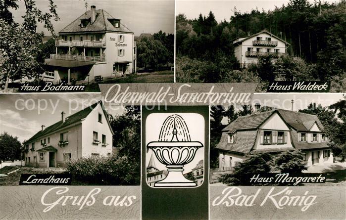 Bad Koenig Odenwald Haus Bodmann Haus Waldeck Landhaus Haus Margarete