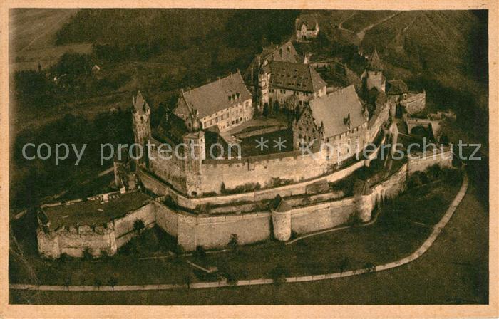 Coburg Bayern Veste Coburg Fliegeraufnahme