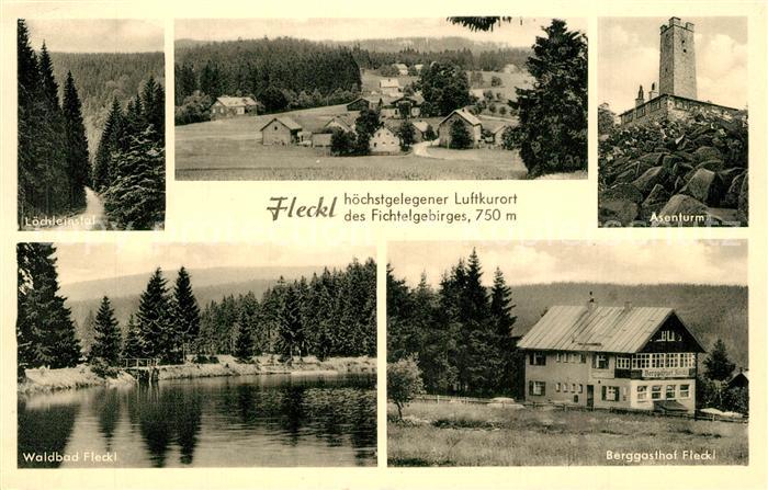 Fleckl Loechleinstal Asenturm Waldbad Fleckl Berggasthof Fleckl
