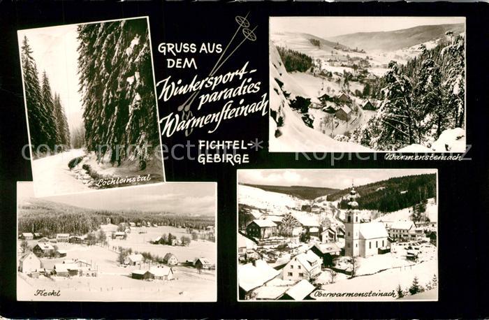 Warmensteinach Loechleinstal Panorama Fleckl Oberwarmensteinach