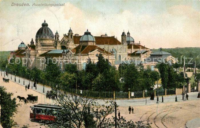 DRESDEN Elbe Ausstellungspalast