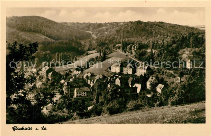 Glashuette Sachsen Panorama