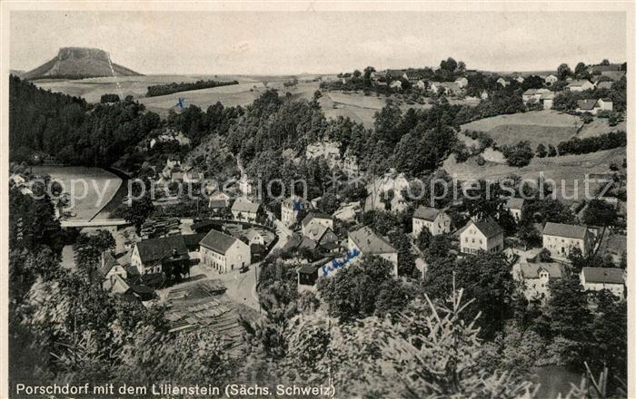 Porschdorf mit dem Lilienstein