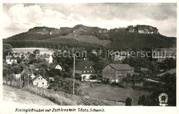 Kleingiesshuebel mit Zschirnstein