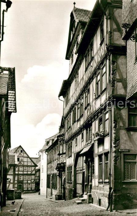 Alsfeld Bittergasse mit Neurath Haus