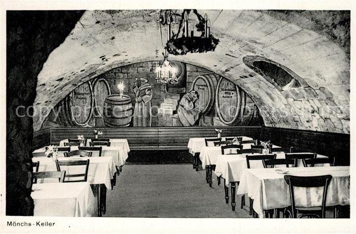Ruedesheim Rhein Moenchs Keller